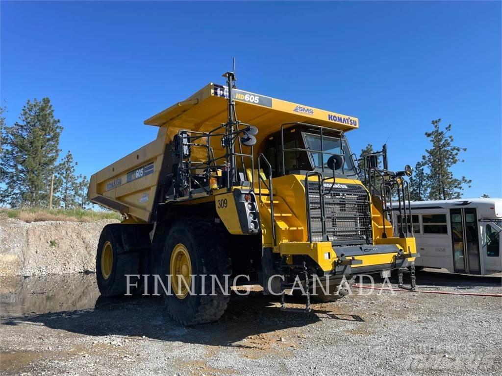 Komatsu HD605-8 Liigendraamiga pinnaseveokid
