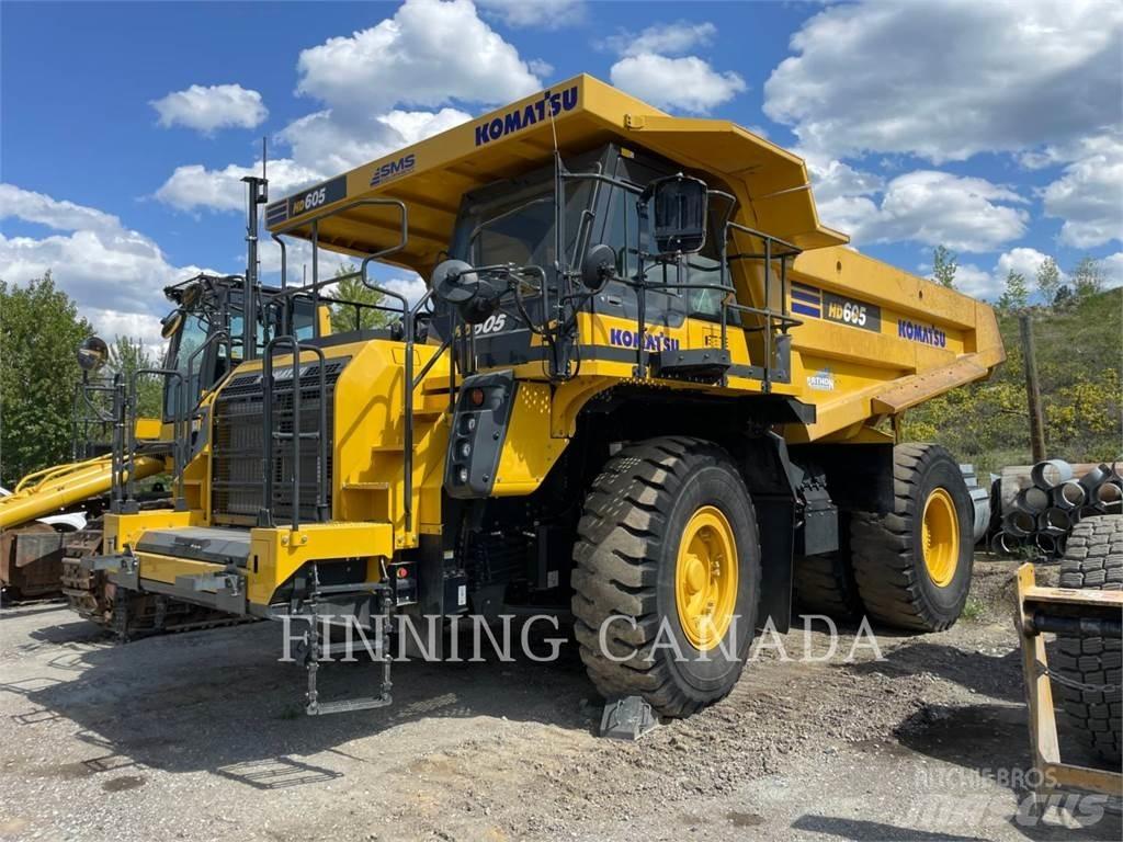Komatsu HD605-8 Liigendraamiga pinnaseveokid