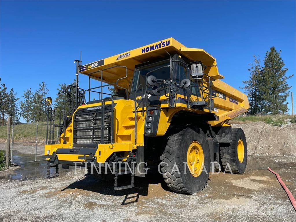 Komatsu HD605-8 Liigendraamiga pinnaseveokid