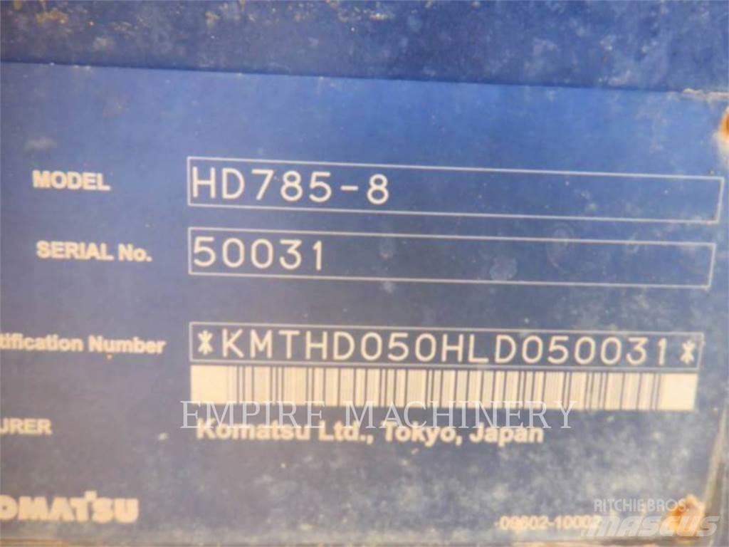 Komatsu HD785-8 Liigendraamiga pinnaseveokid