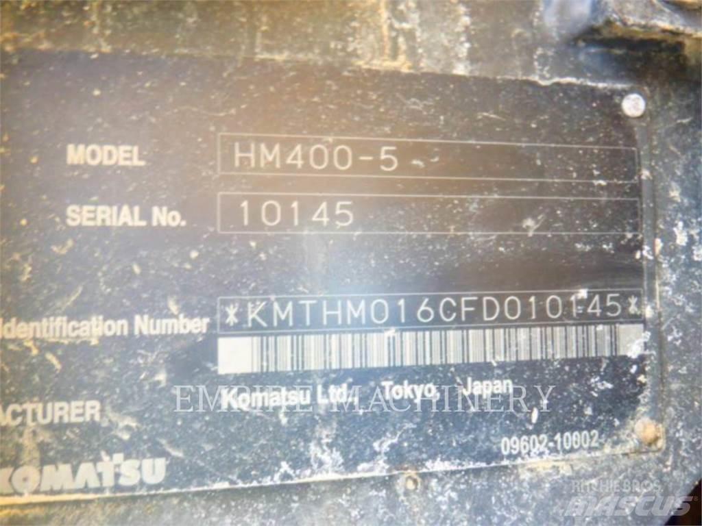 Komatsu HM400-5 Liigendraamiga pinnaseveokid