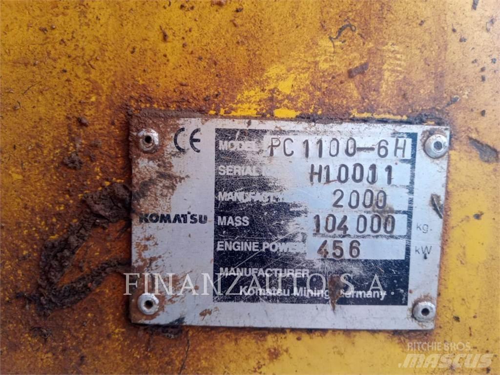 Komatsu PC 1100SP Roomikekskavaatorid