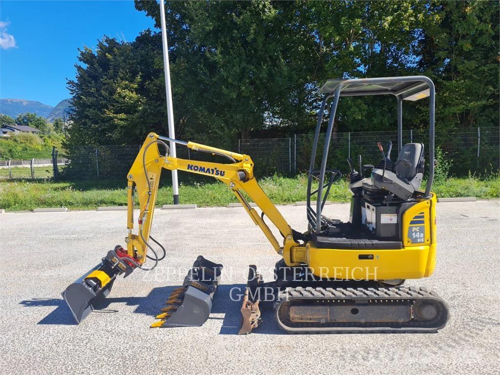 Komatsu PC14R HS Roomikekskavaatorid