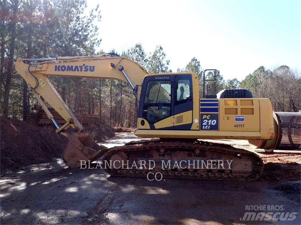 Komatsu PC210LCI-10 Roomikekskavaatorid