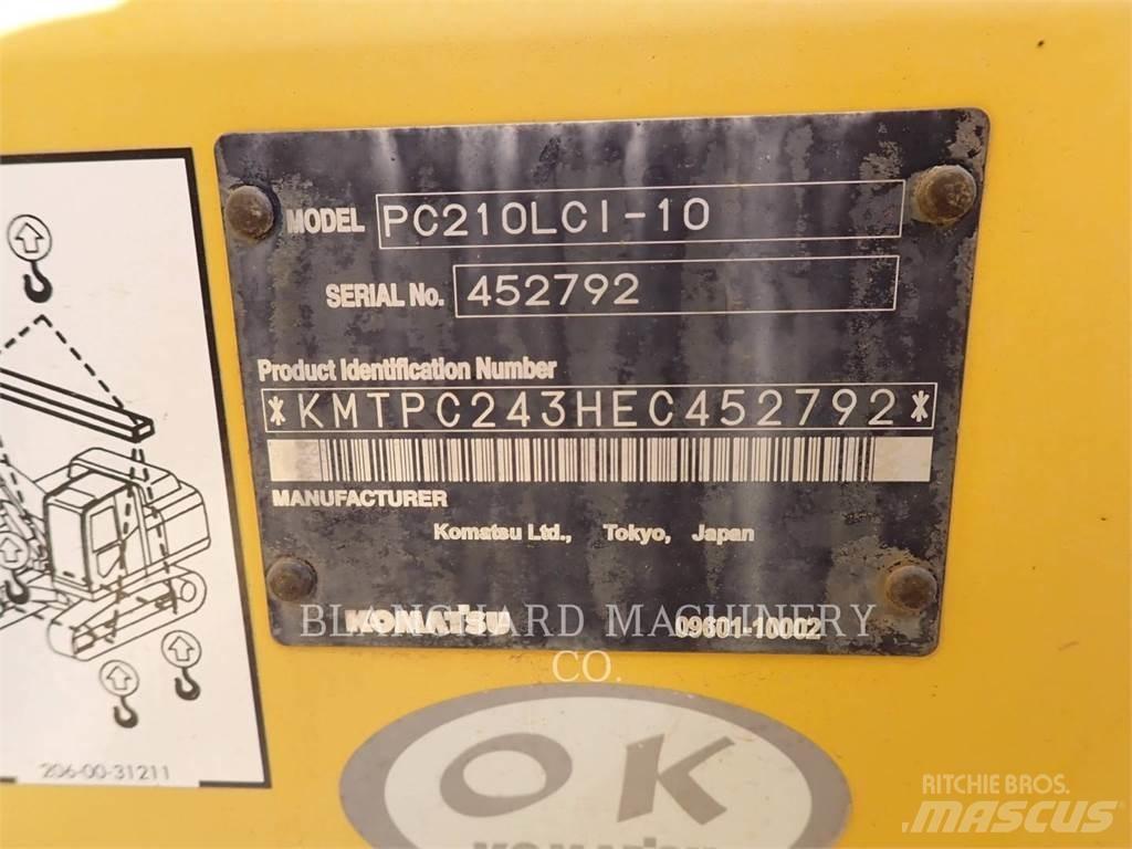 Komatsu PC210LCI-10 Roomikekskavaatorid