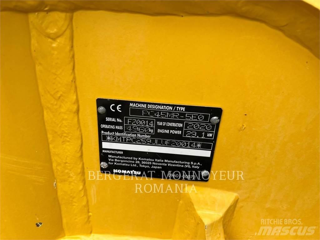 Komatsu PC45MR - 5E0 Miniekskavaatorid < 7 t