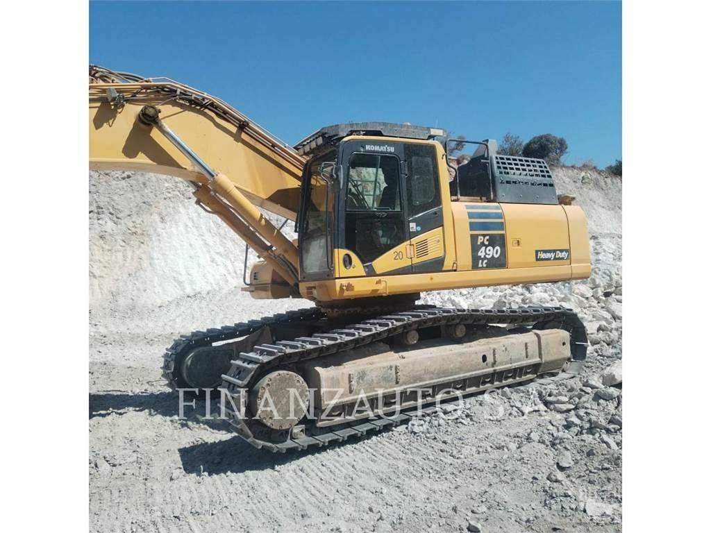Komatsu PC490 Roomikekskavaatorid