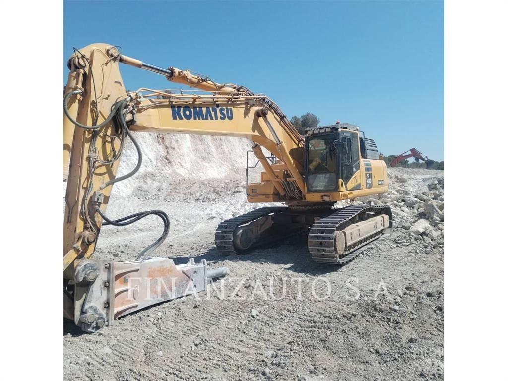Komatsu PC490 Roomikekskavaatorid