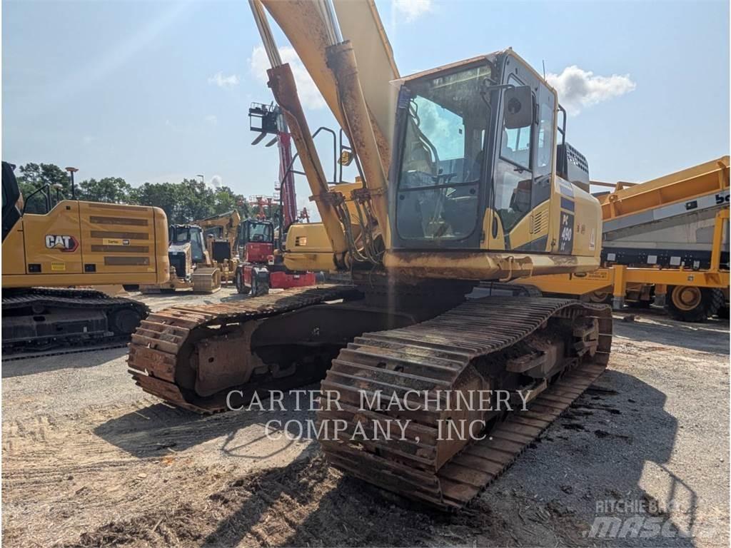 Komatsu PC490 Roomikekskavaatorid