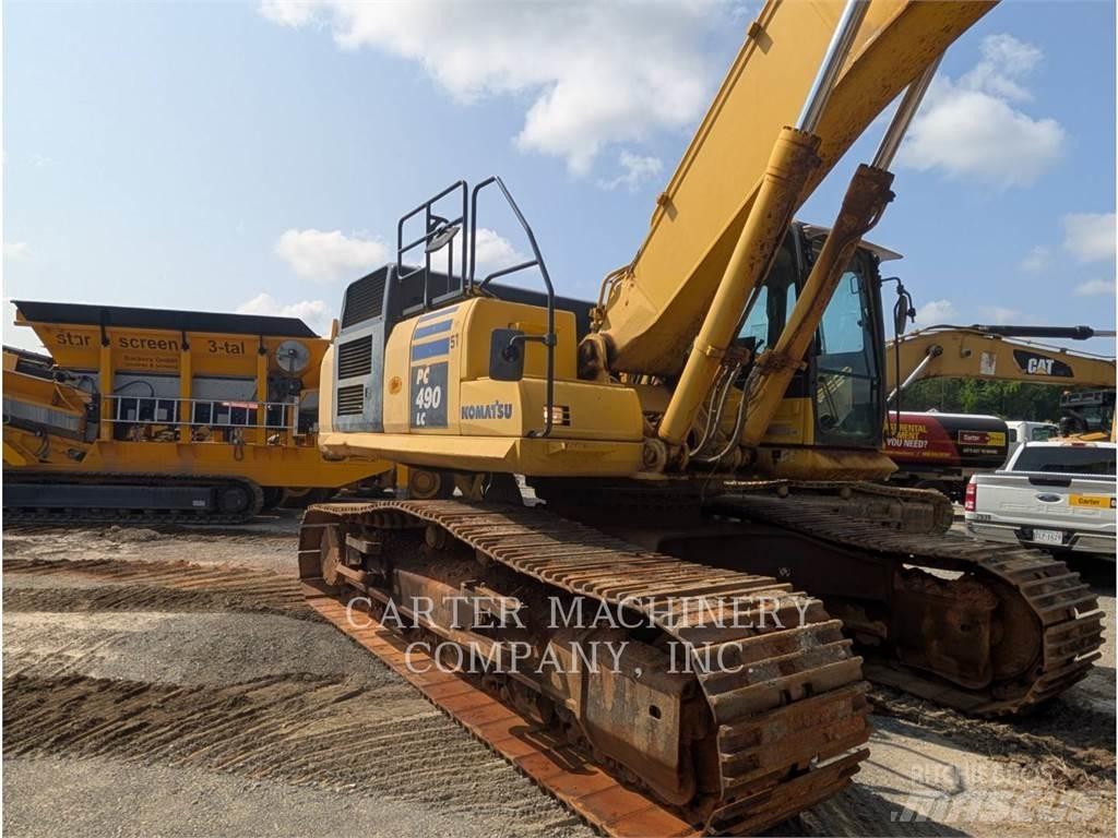 Komatsu PC490 Roomikekskavaatorid