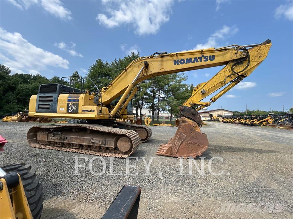 Komatsu PC490 Roomikekskavaatorid