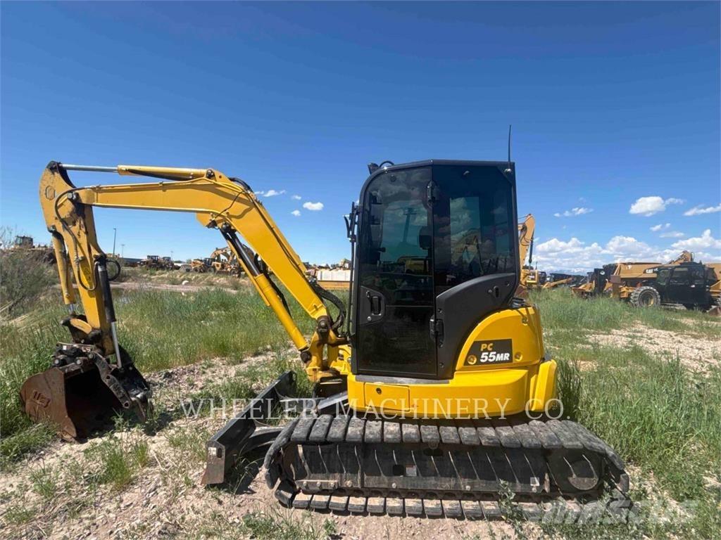 Komatsu PC55MR-5 Roomikekskavaatorid