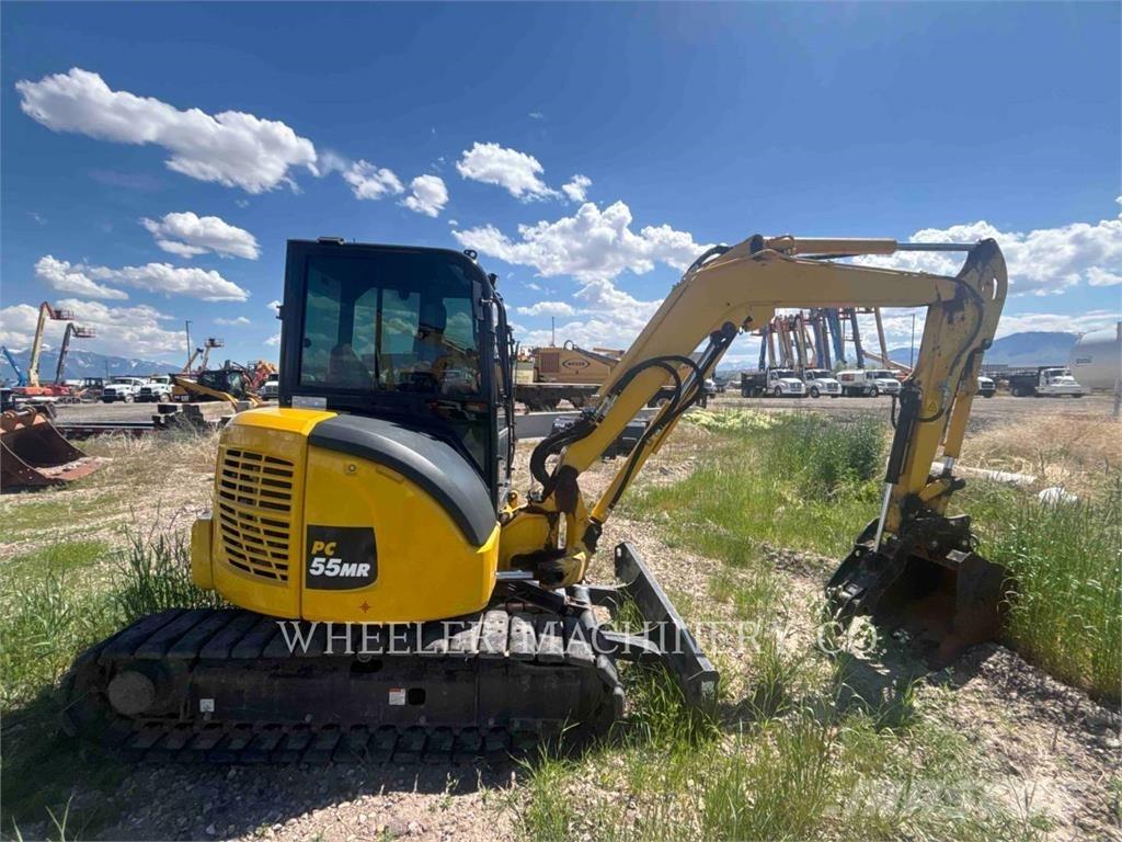 Komatsu PC55MR-5 Roomikekskavaatorid