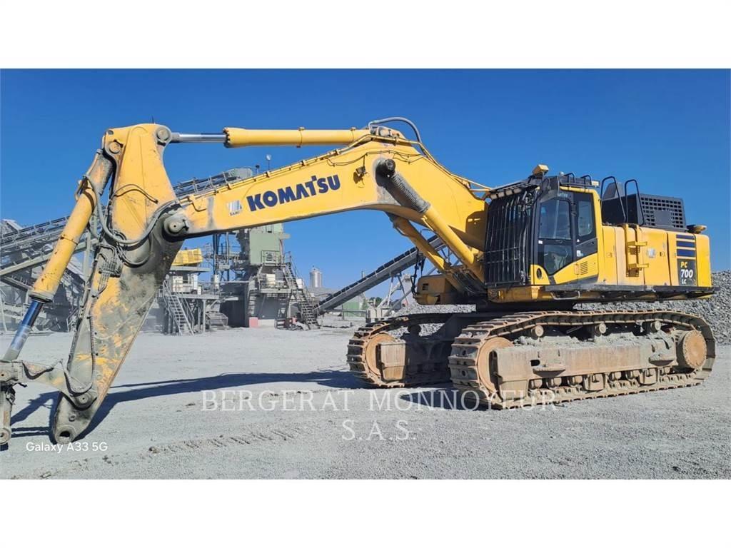 Komatsu PC700LC - 11 Roomikekskavaatorid