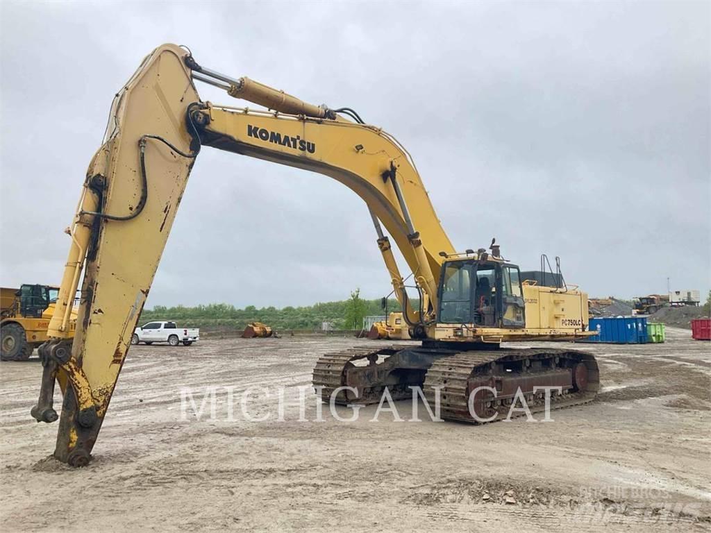 Komatsu PC750LC-6K Roomikekskavaatorid