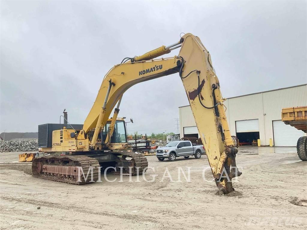 Komatsu PC750LC-6K Roomikekskavaatorid