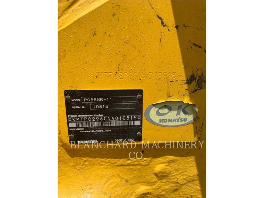 Komatsu PC88 Roomikekskavaatorid