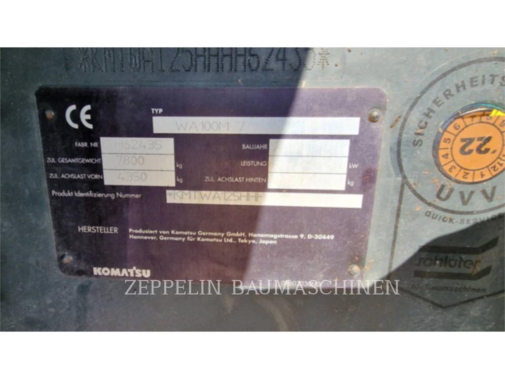 Komatsu WA100M-7 Rataslaadurid