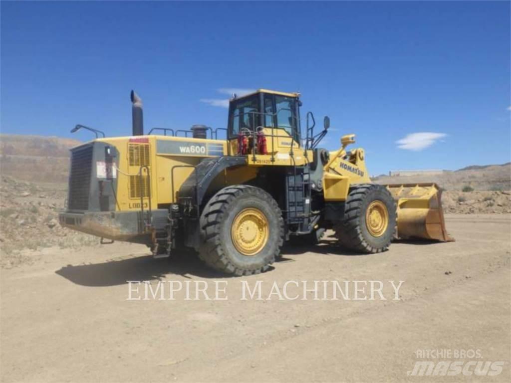 Komatsu WA600-6 Rataslaadurid