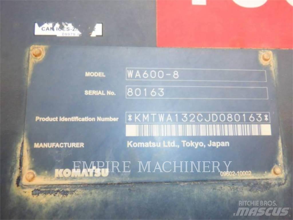 Komatsu WA600-8 Rataslaadurid