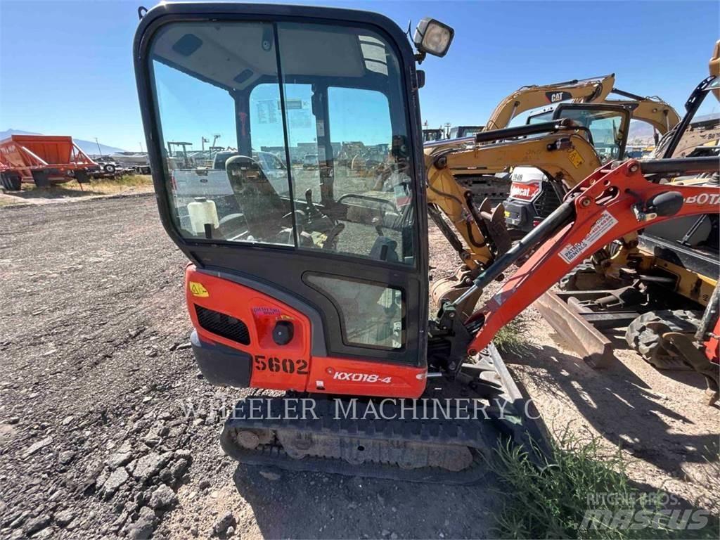 Kubota KX018-4 Roomikekskavaatorid