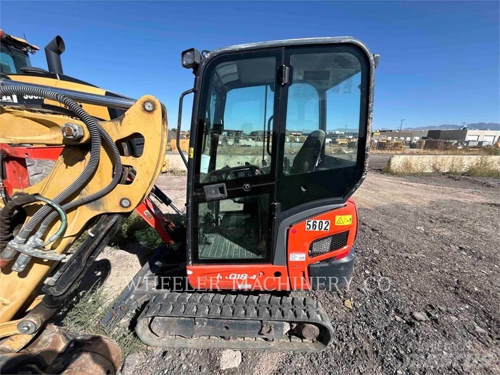Kubota KX018-4 Roomikekskavaatorid