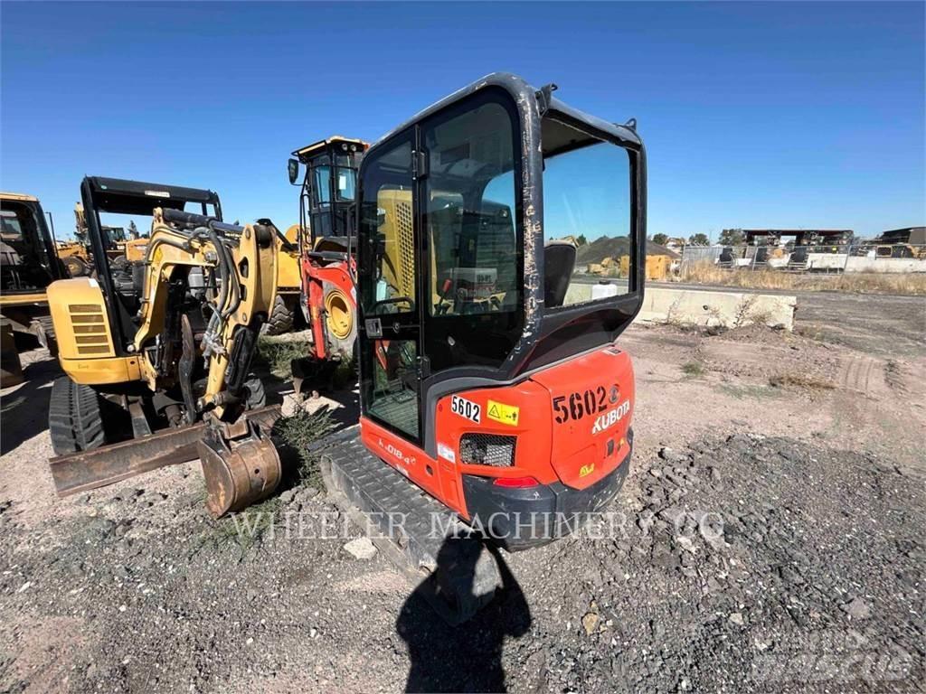 Kubota KX018-4 Roomikekskavaatorid