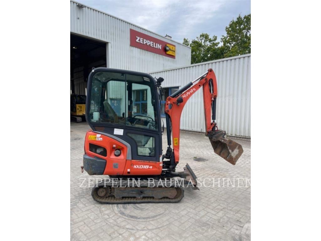 Kubota KX018-4 Roomikekskavaatorid