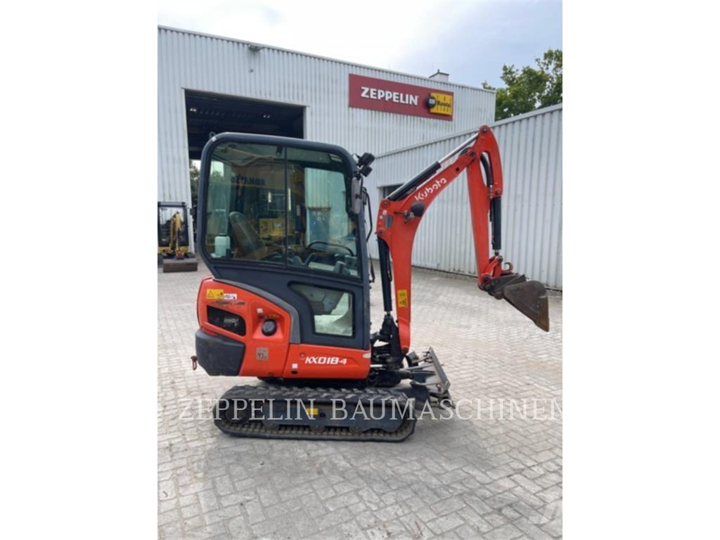Kubota KX018-4 Roomikekskavaatorid