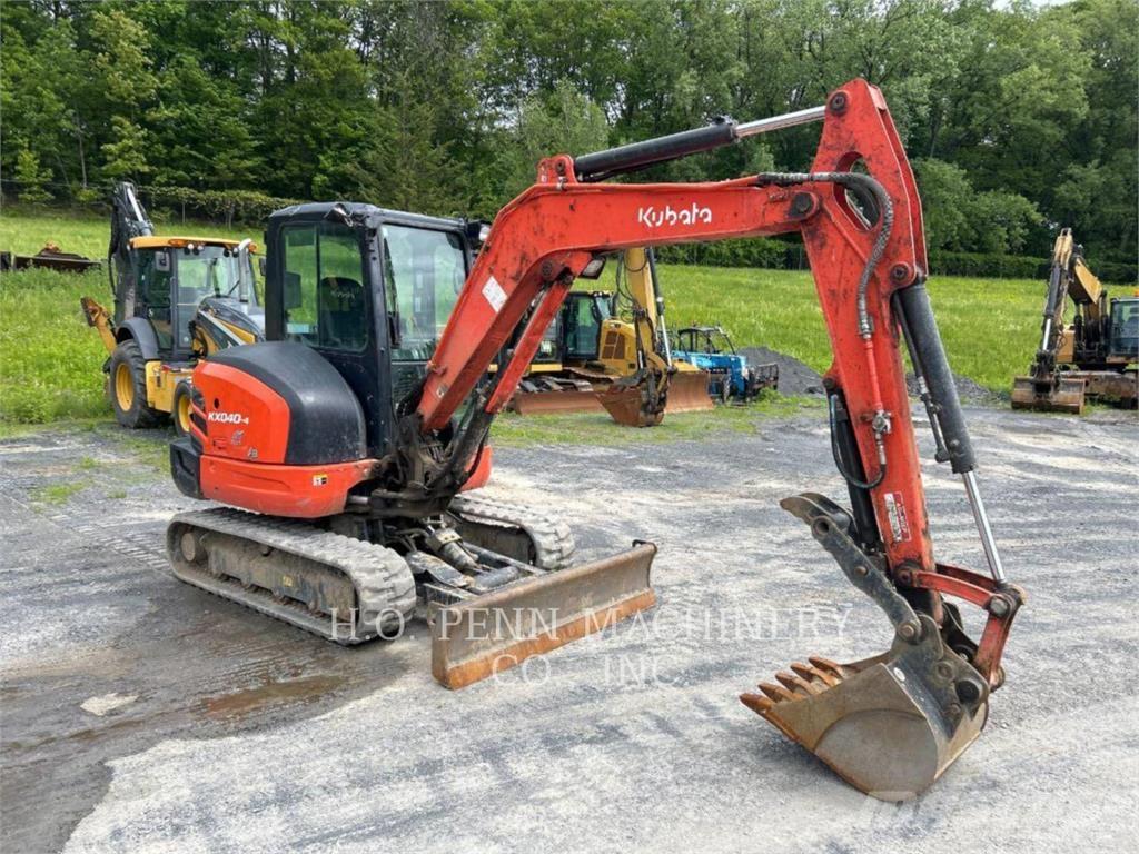Kubota KX040 Roomikekskavaatorid