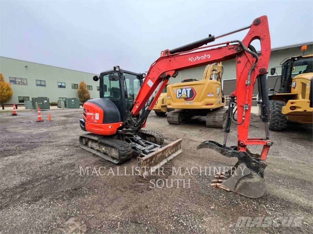 Kubota KX040 Roomikekskavaatorid