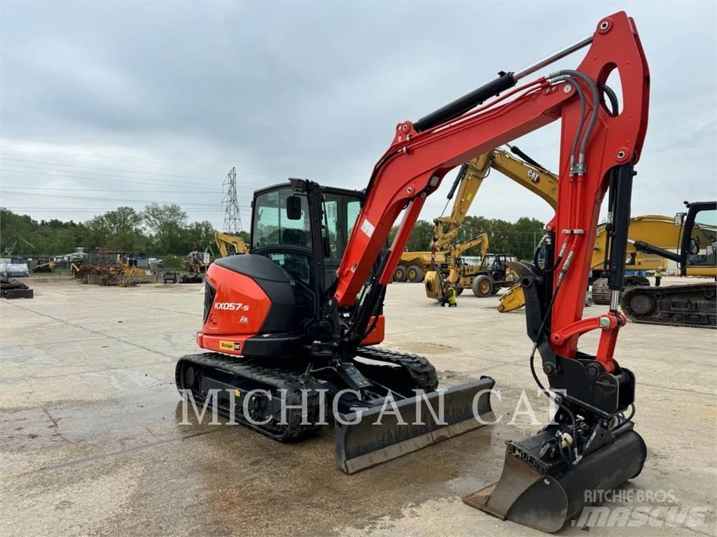 Kubota KX057-4 Roomikekskavaatorid