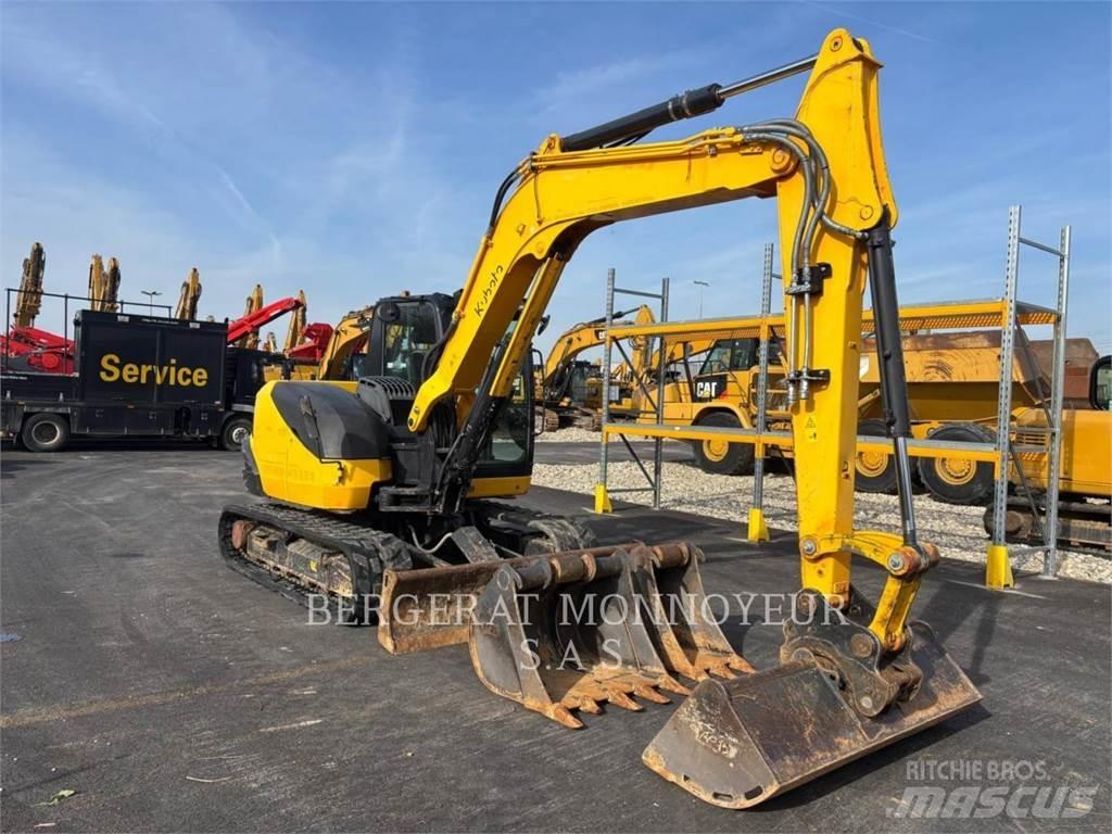 Kubota KX080.4 Roomikekskavaatorid