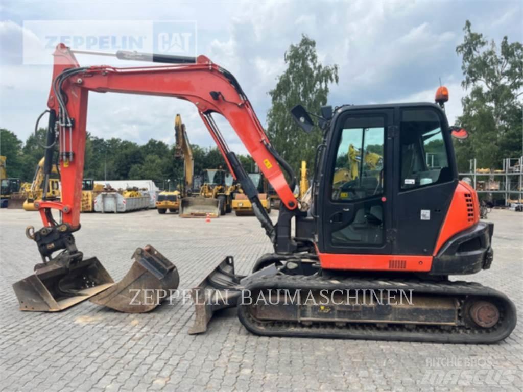 Kubota KX080-4 Roomikekskavaatorid