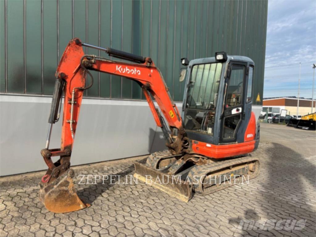 Kubota KX61-3 Roomikekskavaatorid