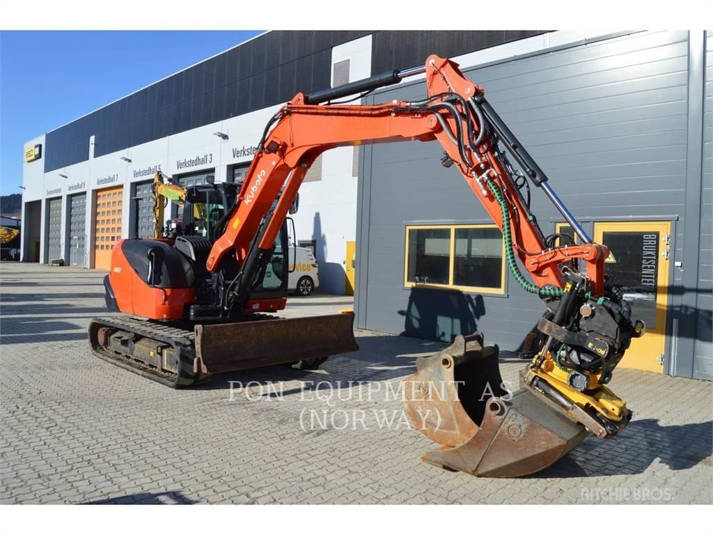 Kubota KX80 Roomikekskavaatorid