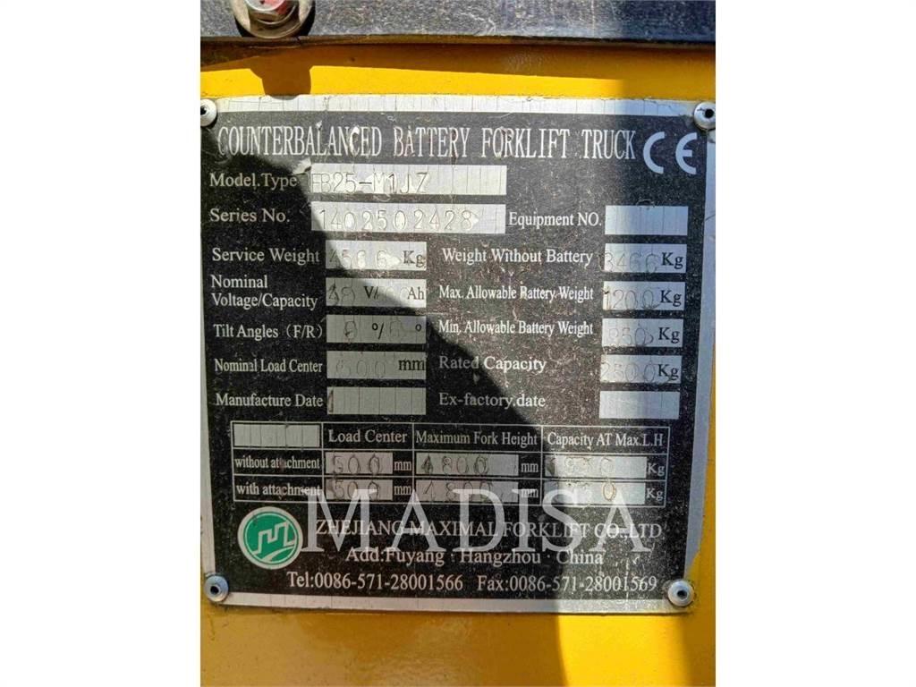 MAXI-LIFT FB25 Kahveltõstukid - muud