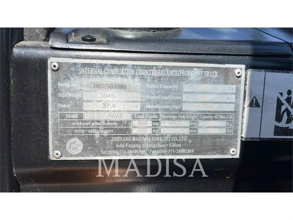 MAXI-LIFT FGL25T-WA3 Kahveltõstukid - muud
