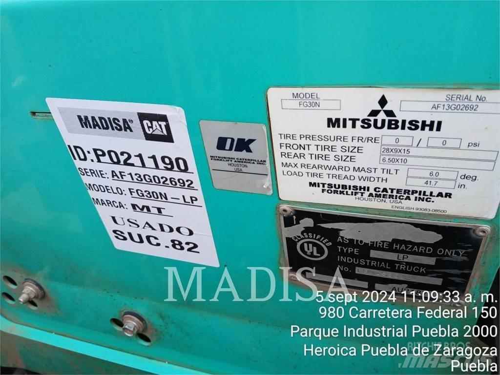 Mitsubishi FG30N-LP Kahveltõstukid - muud