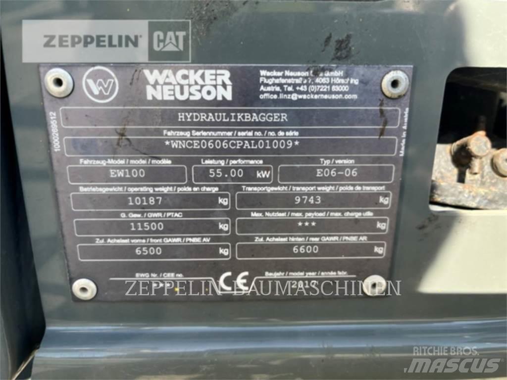 Neuson EW100 Ratasekskavaatorid