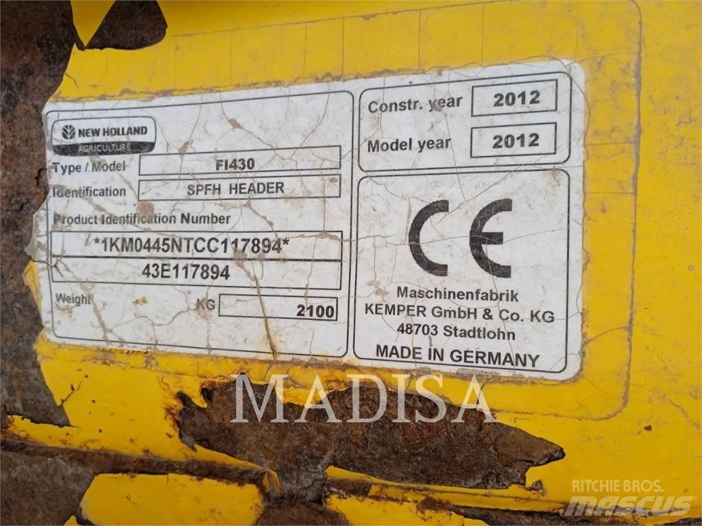 New Holland 430FI Lisavarustus ja komponendid