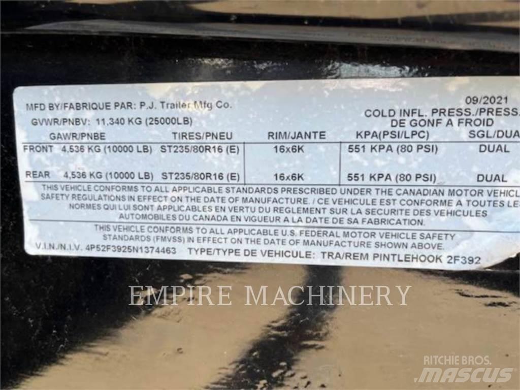 PJ TRAILERS TAG Muud haagised