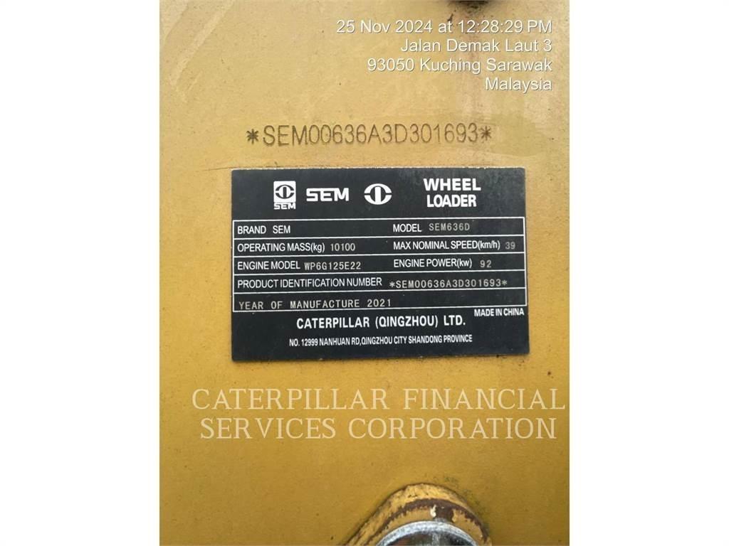 SEM MACHINERY SEM636D Rataslaadurid