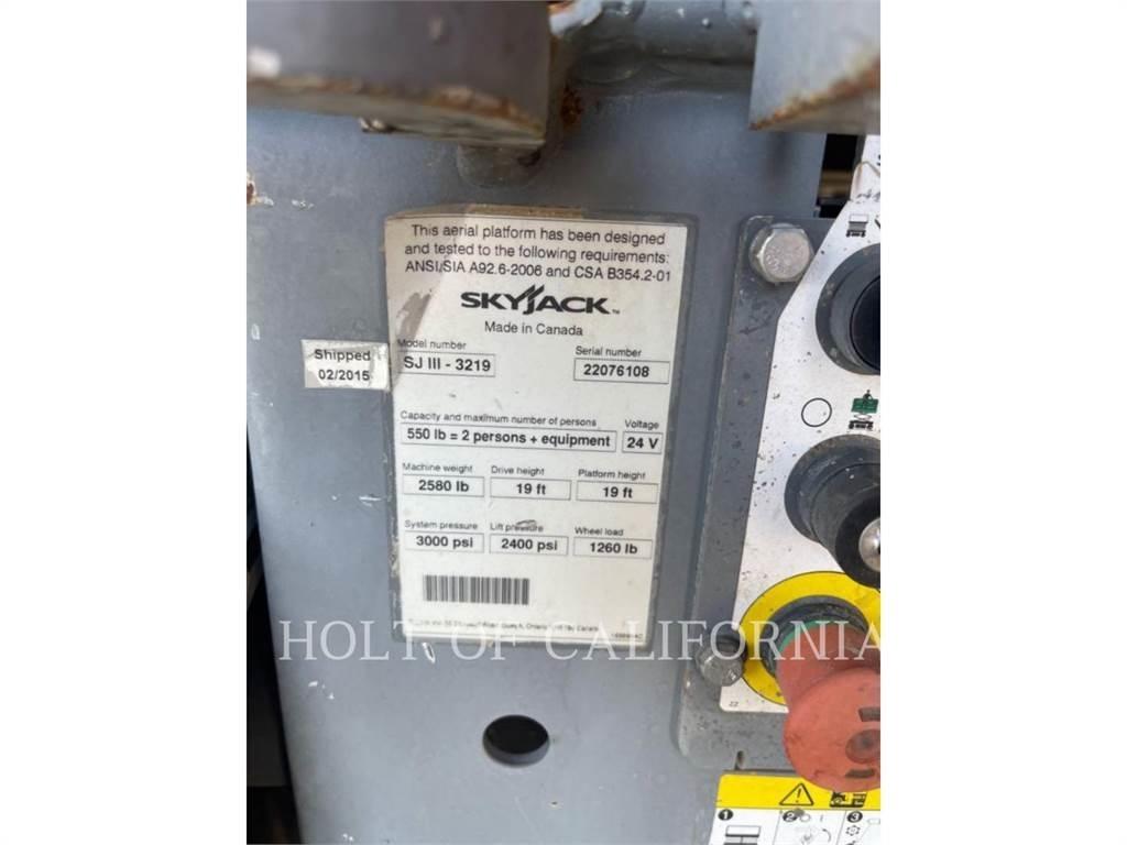 Skyjack SCISSOR 19 Käärtõstukid