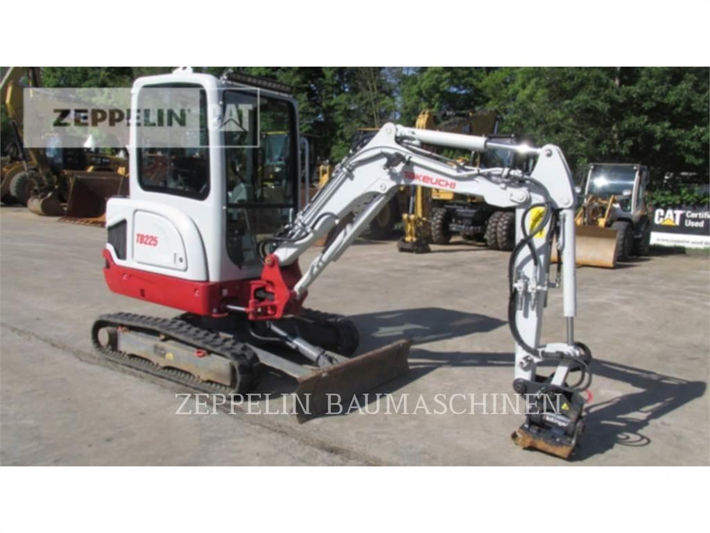Takeuchi TB225 Roomikekskavaatorid