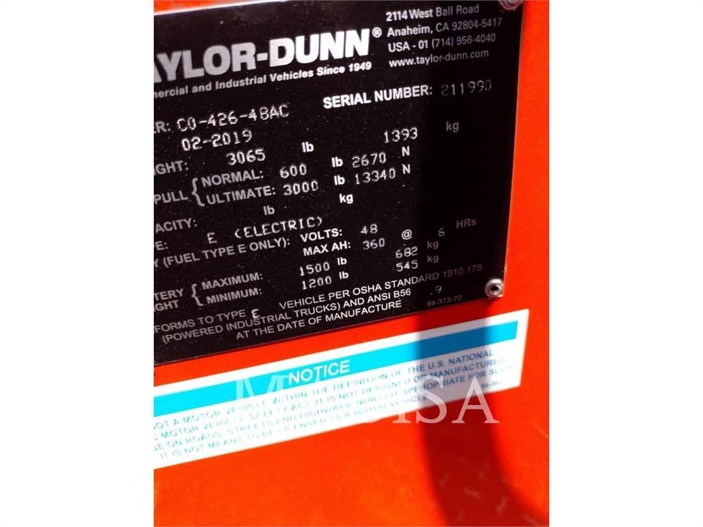 Taylor-Dunn C-426 Kahveltõstukid - muud