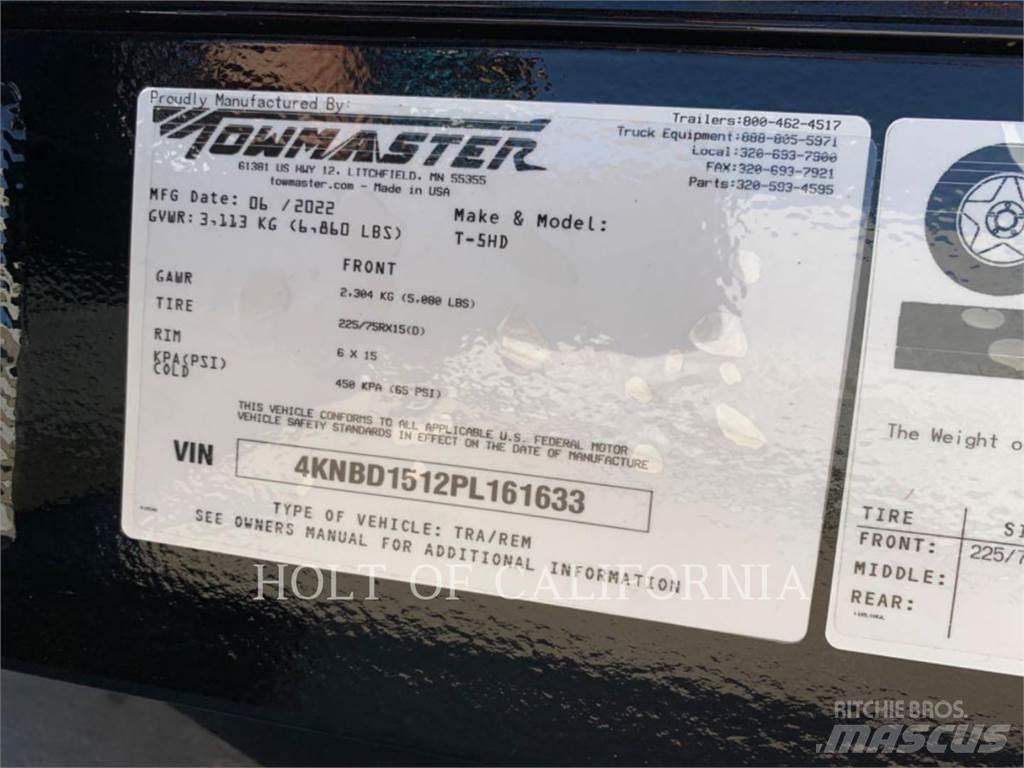 TOWMASTER TRLR DMP10 Muud haagised