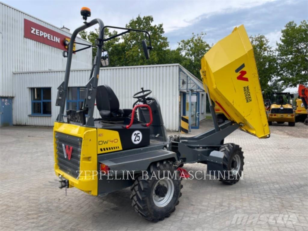 Wacker DW40 Liigendraamiga pinnaseveokid