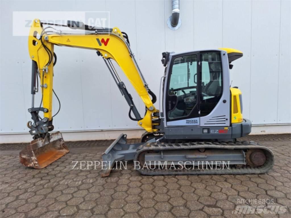 Wacker EZ80 Roomikekskavaatorid