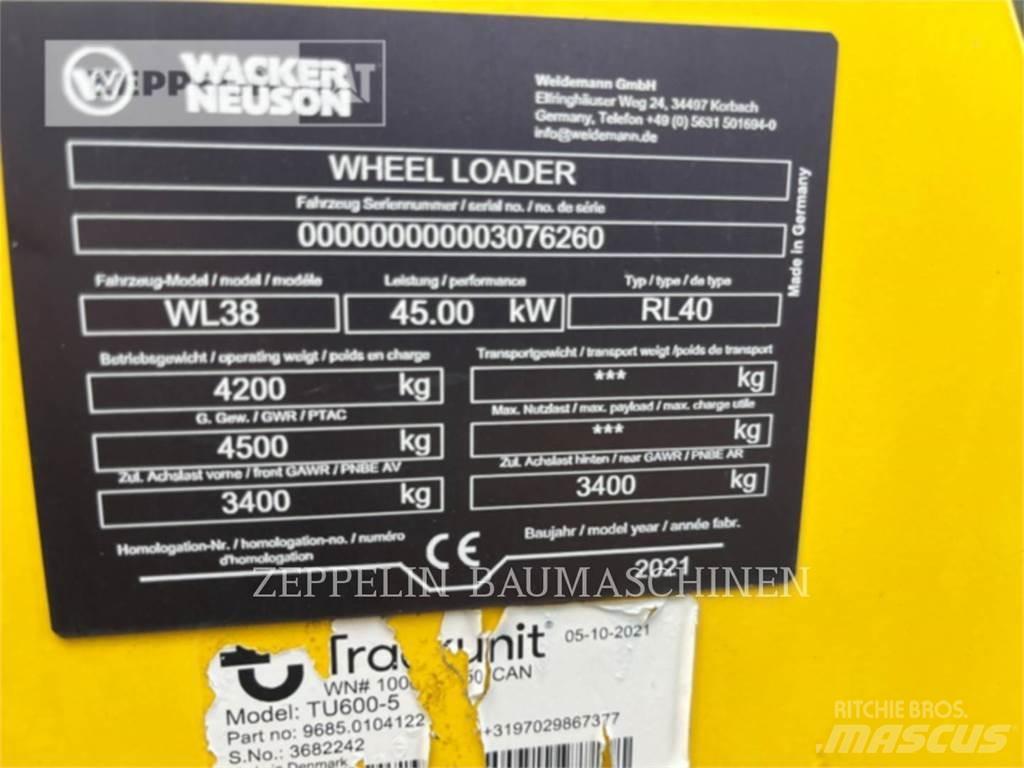 Wacker WL38 Rataslaadurid